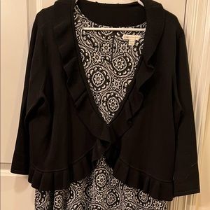 Sleeveless, knee length dress. Worn once, like new condition.